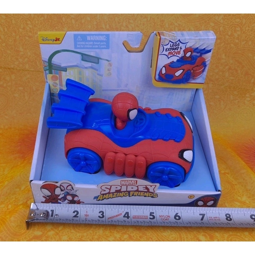 Disney Jr. Marvel Spidey And His Amazing Friends- Web Action Speedsters Spidey - Picture 9 of 9
